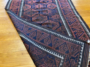 5'3" X 2'9" Antique 19th Century Timuri Rug