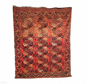 6'3" X 8'1" Antique Ersari Main Carpet