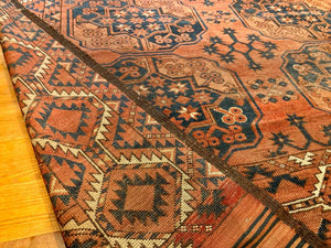 11' X 7'10" Antique Ersari Main Carpet
