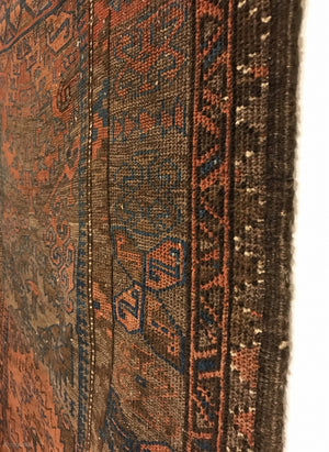 5’ X 3’3” Antique Herat Timuri Rug