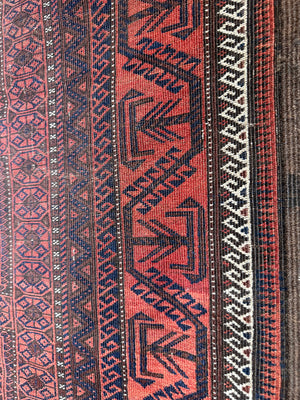 Antique Maadan Baluch Rug