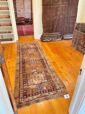 3’4 X 9’10 Antique Serab Runner