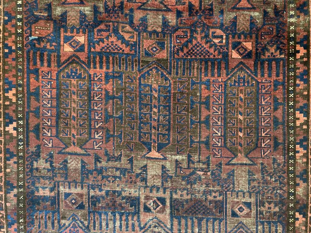 8'6" X 5'3" Antique Timuri Main Carpet