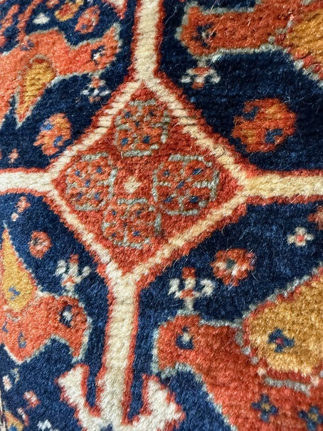 3'8" X 2' Khamseh Saddle Bag
