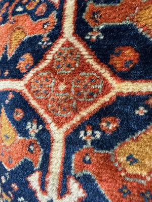 3'8" X 2' Khamseh Saddle Bag