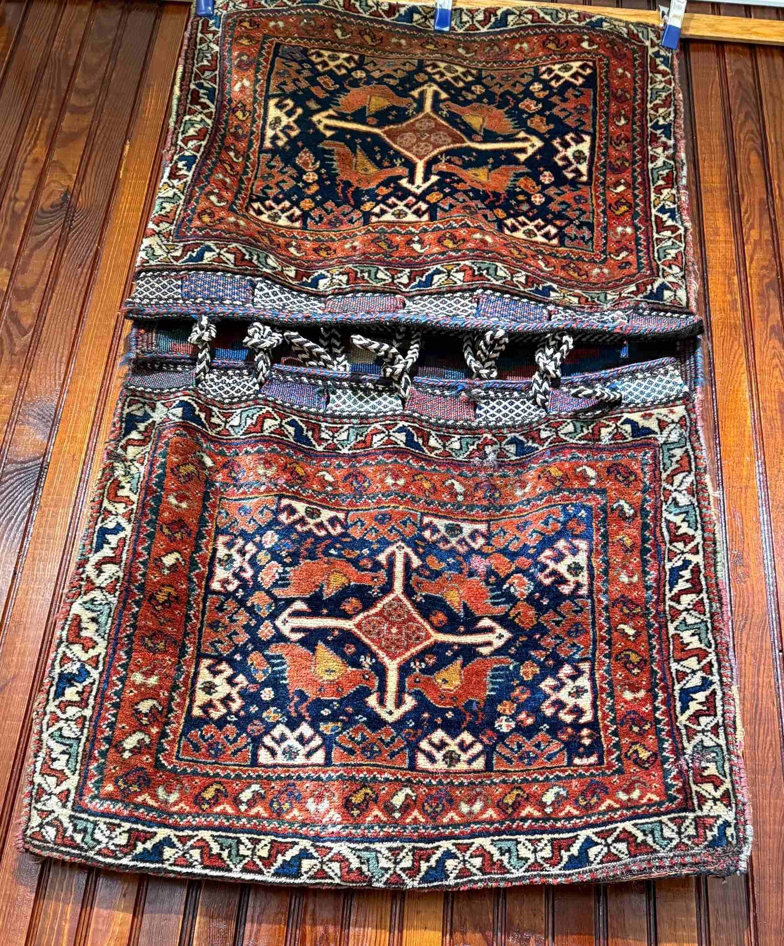 3'8" X 2' Khamseh Saddle Bag