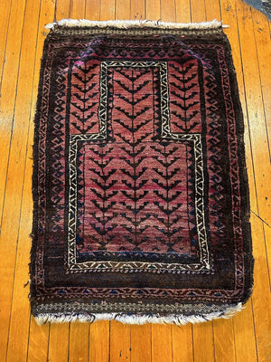 29" X 43" Rare Timuri Prayer Rug