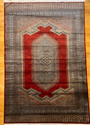 8'11" X 5'11" Super Fine Pak Persian Serab Carpet