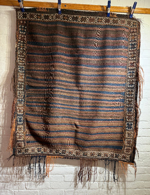 3'10" X 3'3" Taimani Baluch Sofreh Kilim