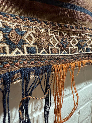 3'10" X 3'3" Taimani Baluch Sofreh Kilim