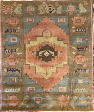 8'5" X 6"10" Woven Legends Rug