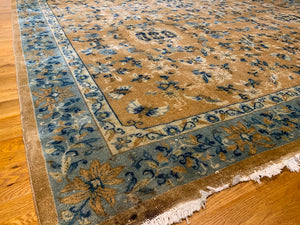 8'10 X 11'10 Antique Chinese Ningxia Carpet