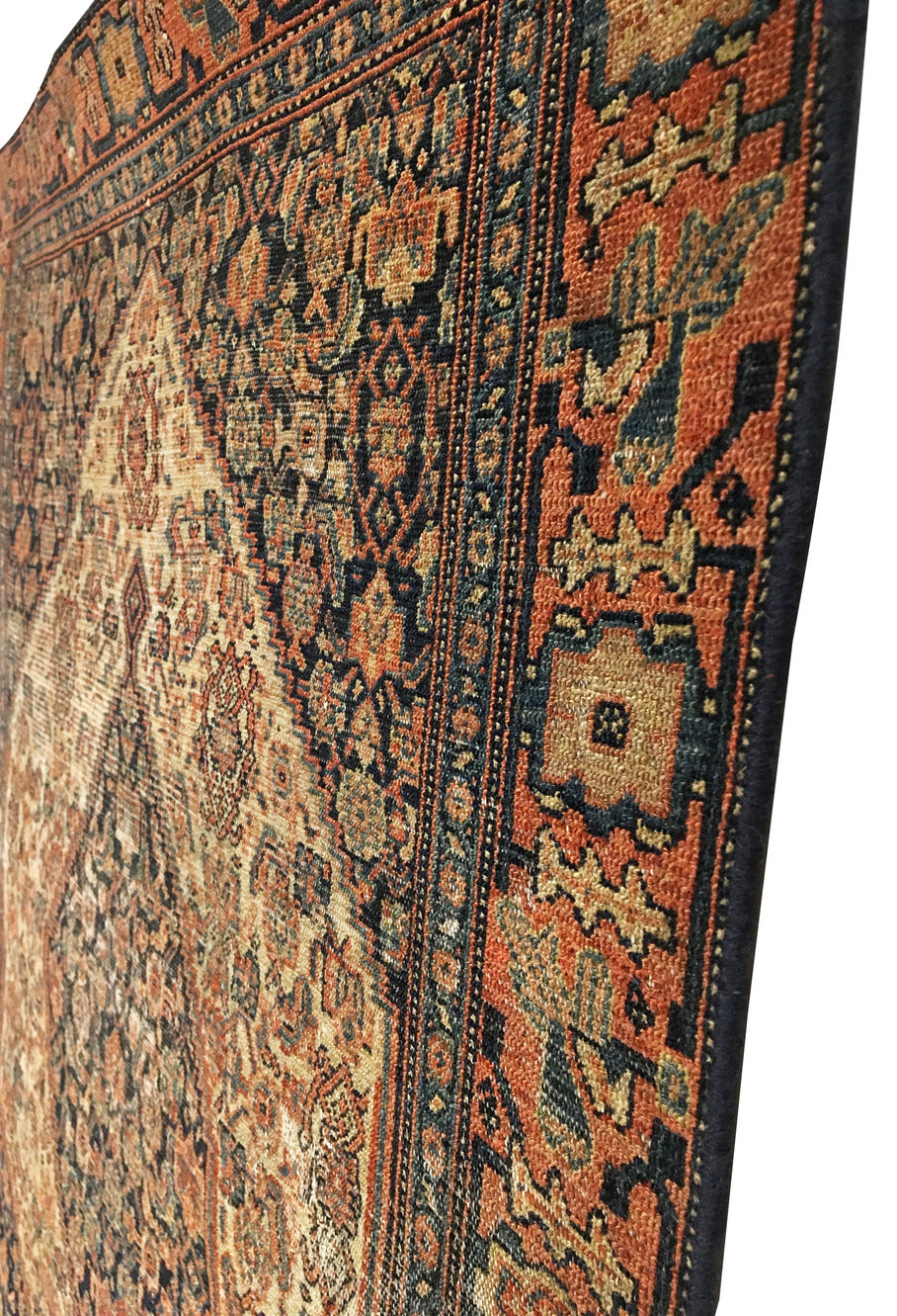 2'10" X 3'8" Antique Distressed Rug