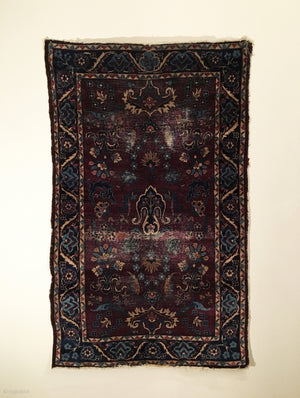 4'7" X 2'9" 19th Century Anatolian Rug