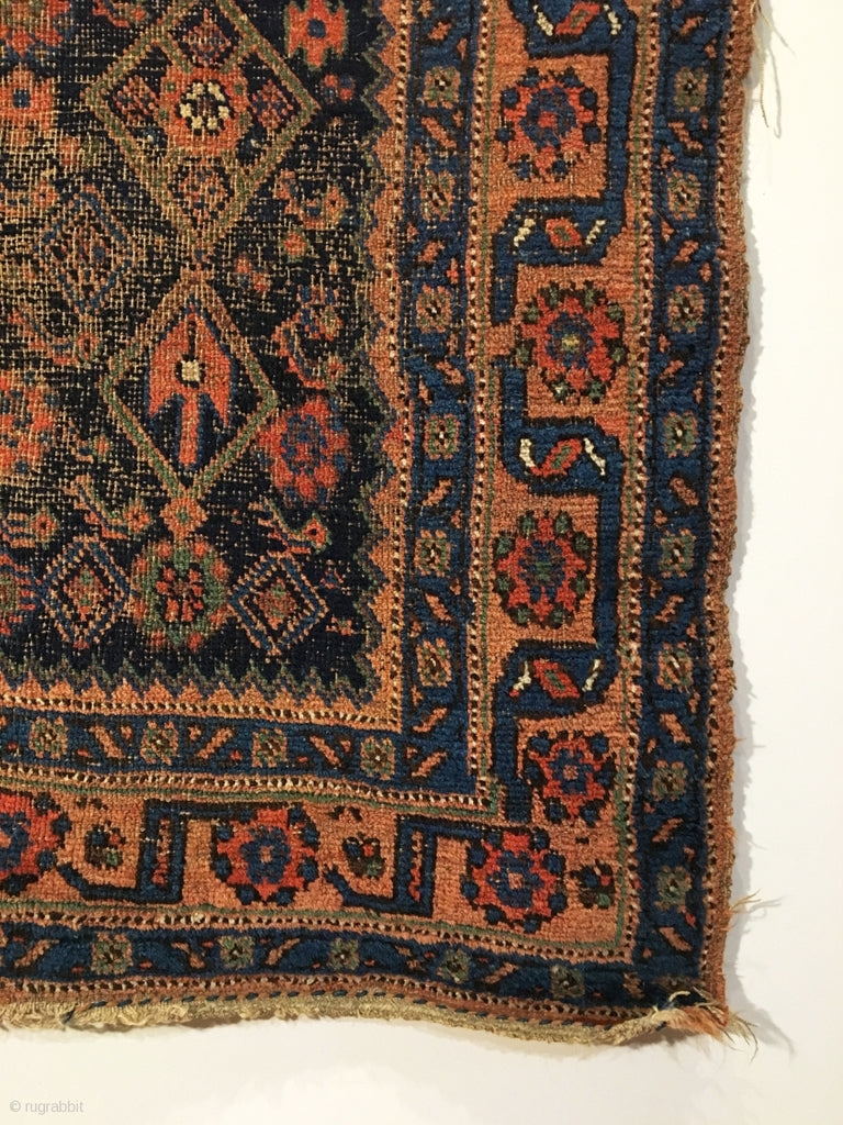 6&#39; X 3&#39;10&quot; 19th Century Bidjar Rug