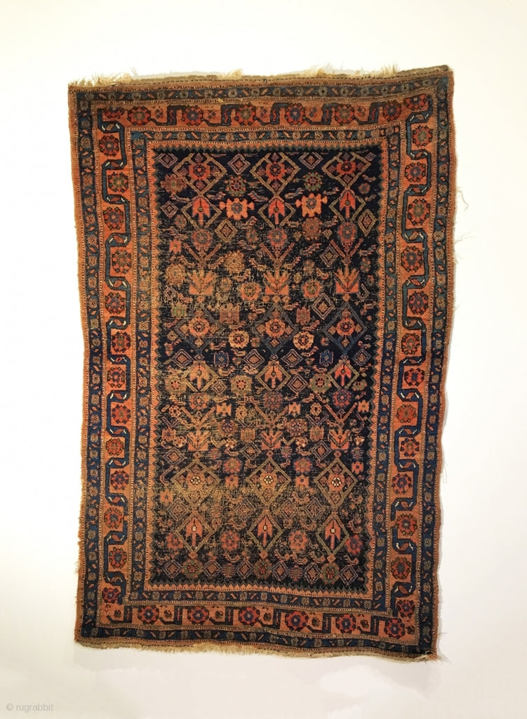 6&#39; X 3&#39;10&quot; 19th Century Bidjar Rug
