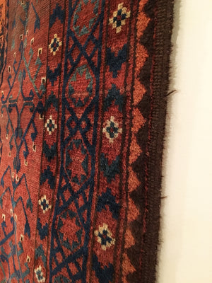 10'4" X 7'7" 19th Century Ersari Main Carpet