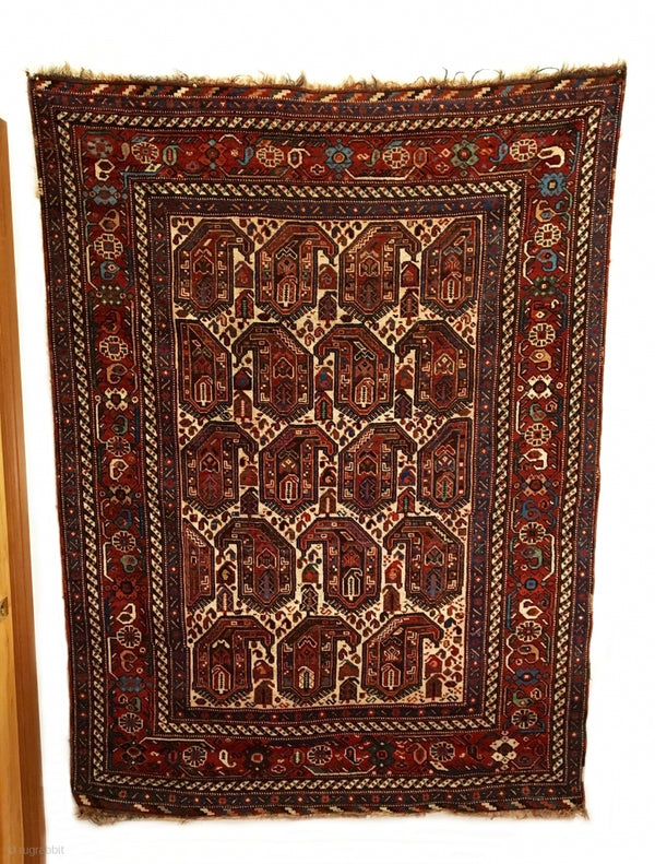 19th-Century-Khamseh-Rug-