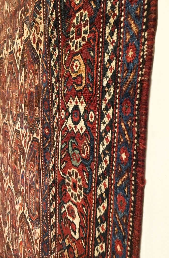 6’5” X 4”8’ 19th Century Khamseh Rug