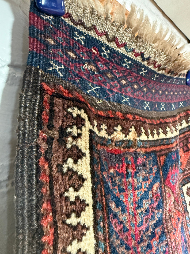 3’9” X 2’4” 19th Century Timuri Prayer Rug