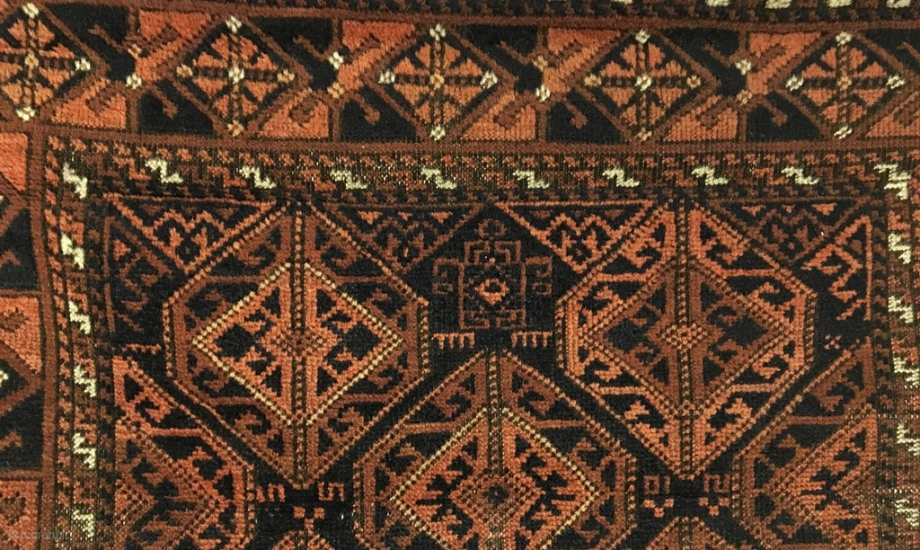 5&#39; X 2&#39;9&quot; 19th Century Timuri Rug