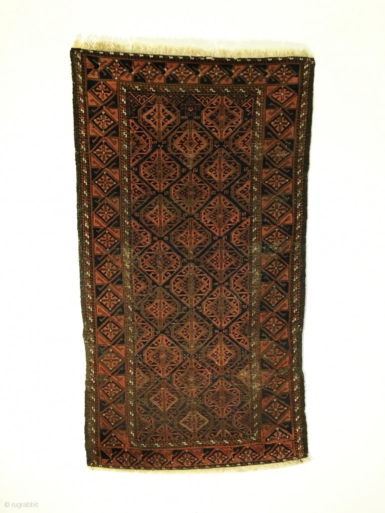 5&#39; X 2&#39;9&quot; 19th Century Timuri Rug