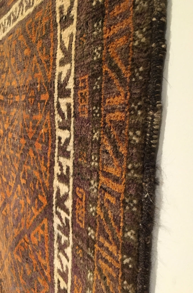 5&#39;3&quot; X 3&#39;3&quot; Afghan Baluch Rug