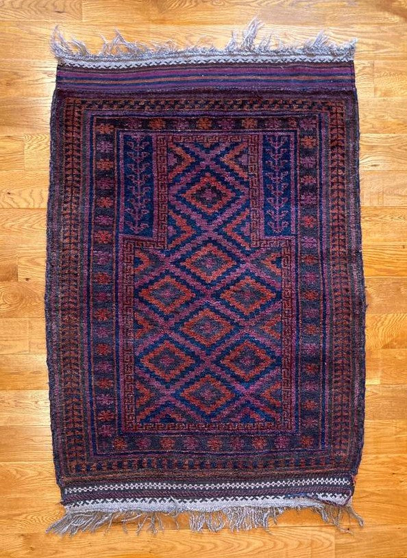 4&#39;6&quot; X 3&#39; Afghan Prayer Rug