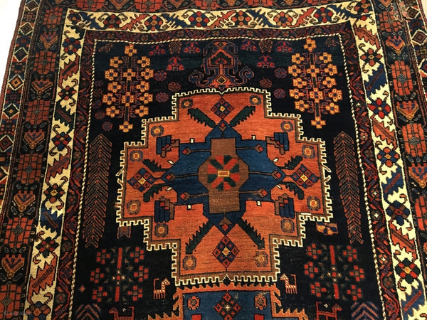 9’2” X 5’4” Afshar Long Rug [RR-0130] - The Antique Knot