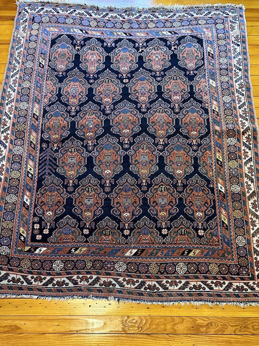60&quot; X 50&quot; Afshar Shield Rug [SH-104]