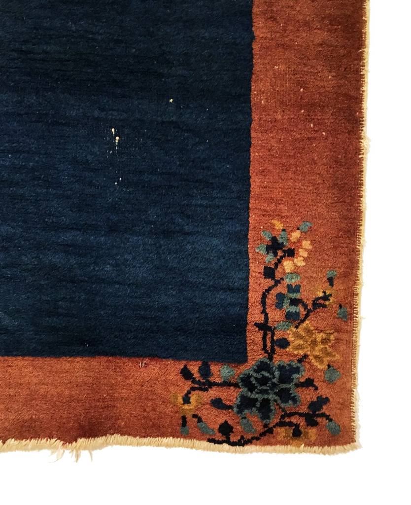 2&#39;1 X 3&#39;9 Antique 20th Century Chinese Rug