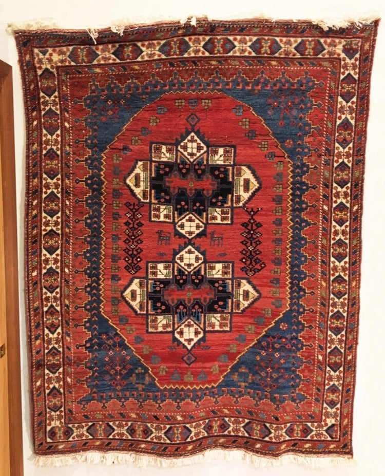 4’10” X 6’4” Antique Afshar Rug