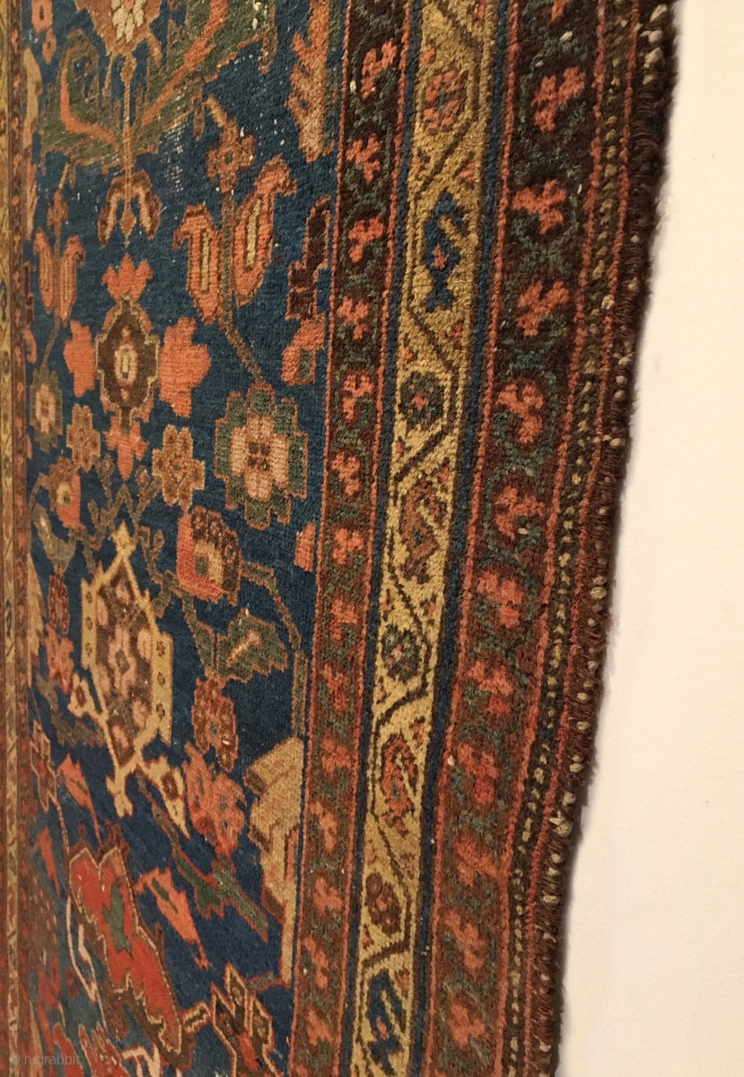 8’0” X 3’4” Antique Bakhtiari Long Rug