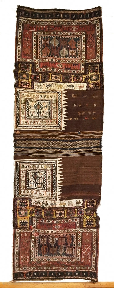 3’2" X 9’8" Antique Bakhtiari Saddle Bags