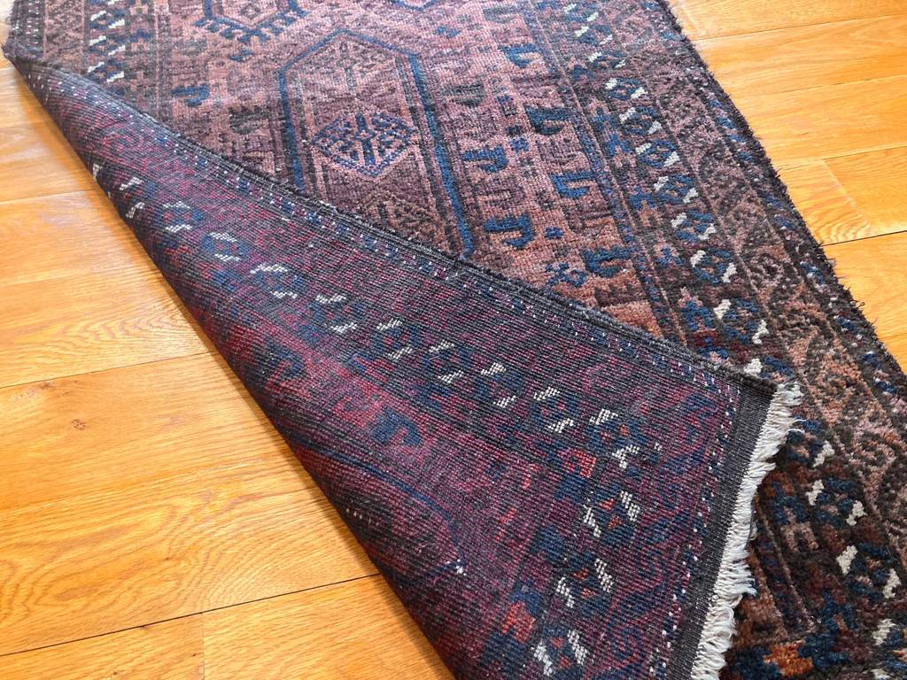 4&#39;9&quot; X 2&#39;7&quot; Antique Baluch Rug