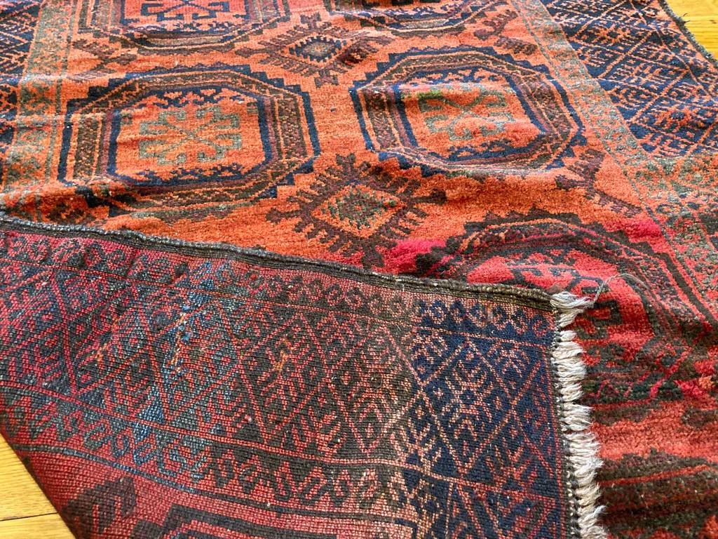 5&#39;3&quot; X 3&#39;4&quot; Antique Baluch Rug