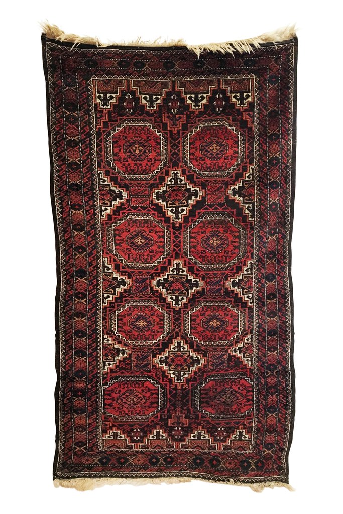 3&#39;1 X 5&#39;7 Antique Baluch Rug