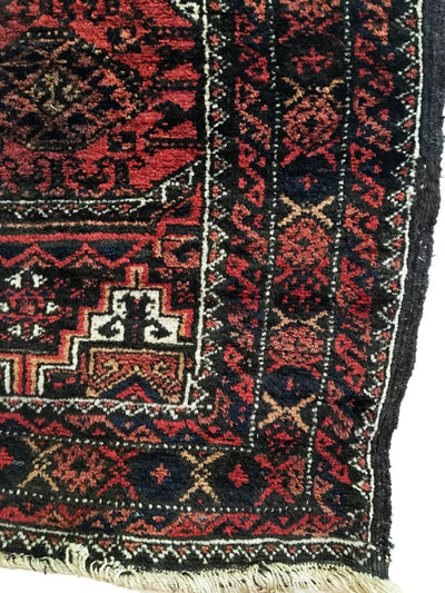 3'1 X 5'7 Antique Baluch Rug