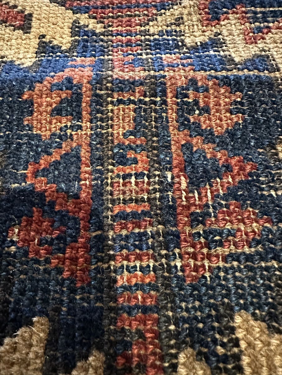 4&#39;3&quot; X 2&#39;7&quot; Antique Baluch Rug [SH-163]
