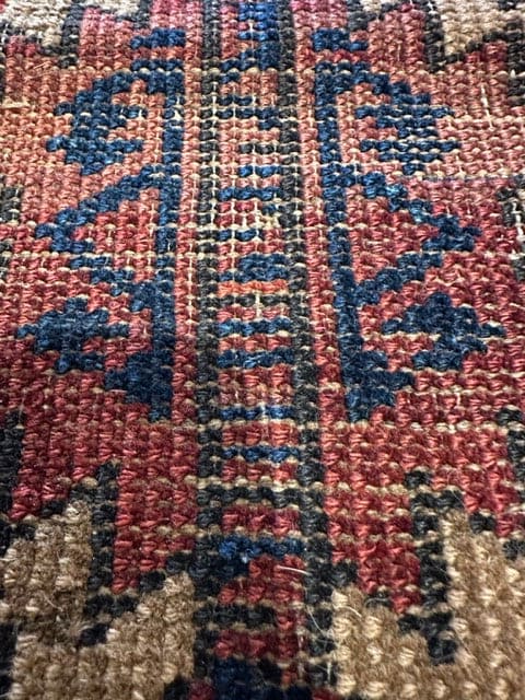 4&#39;3&quot; X 2&#39;7&quot; Antique Baluch Rug [SH-163]