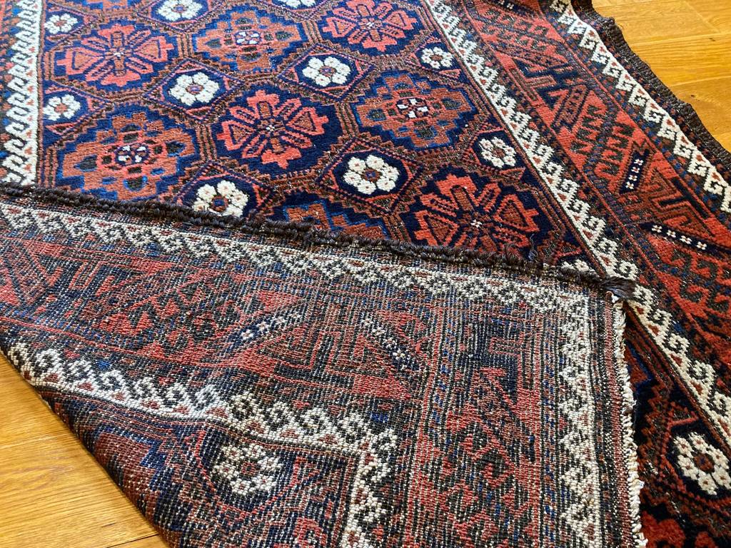6'5" X 3'6" Antique Baluch Rug