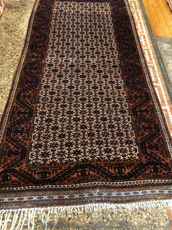 7&#39; X 3&#39;2&quot; Antique Belouch Long Rug