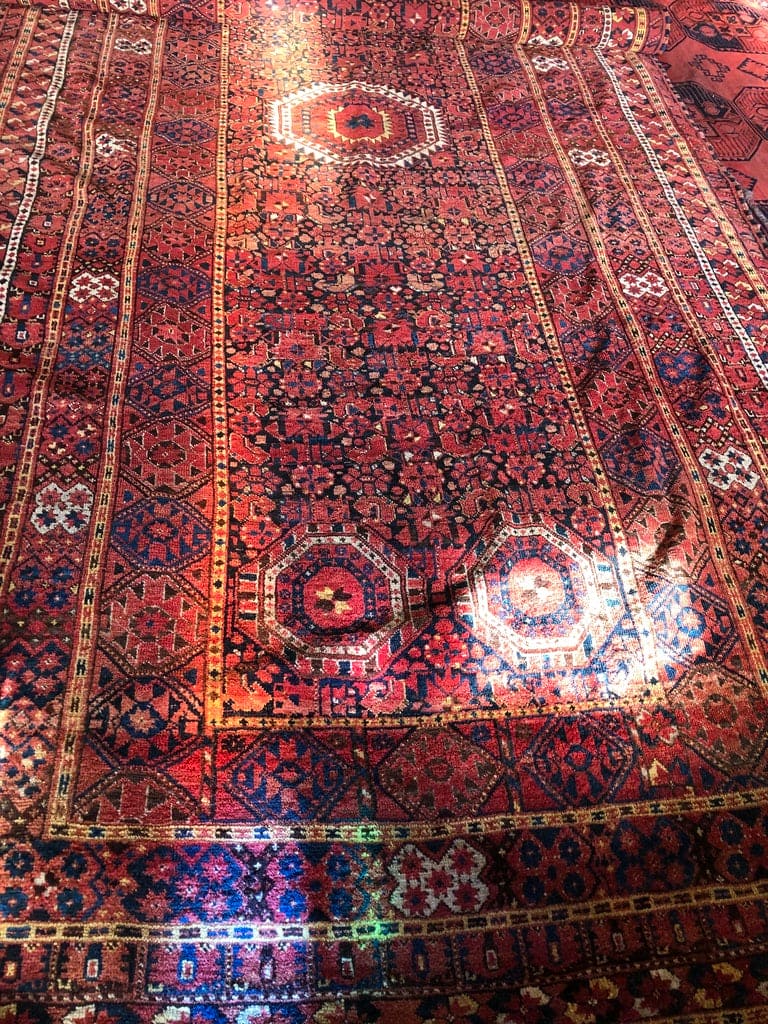Antique Beshir Long Rug