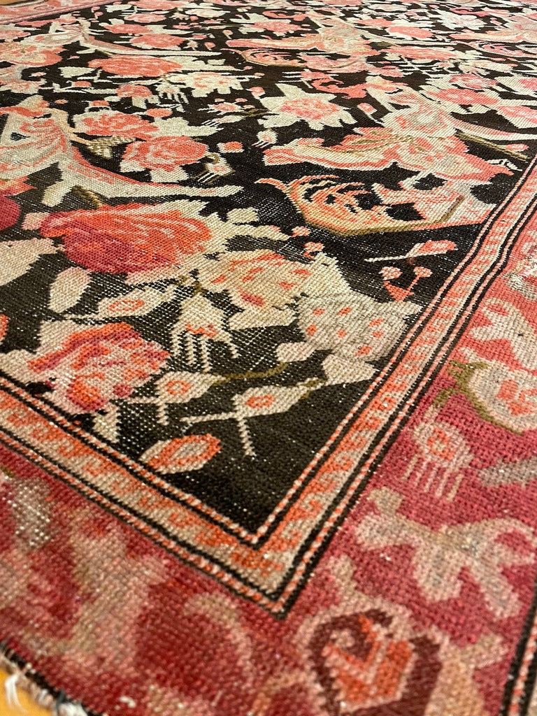 4&#39;1&quot; x 5&#39;10&quot; Antique Caucasian Karabagh Rug