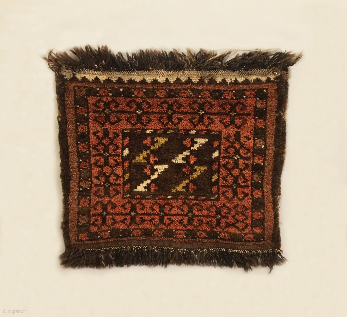 1’6” X 1’9” Antique Central Asian Bagface
