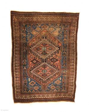 6’0” X 4’3” Antique Early Afshar Rug