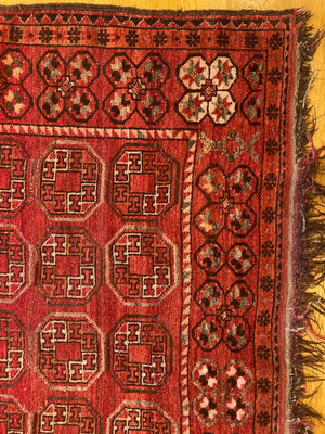 10'4" X 5'4" Antique Ersari Beshir Turkoman Long Rug