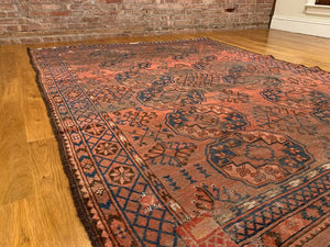 7'0" X 9'3" Antique Ersari Carpet