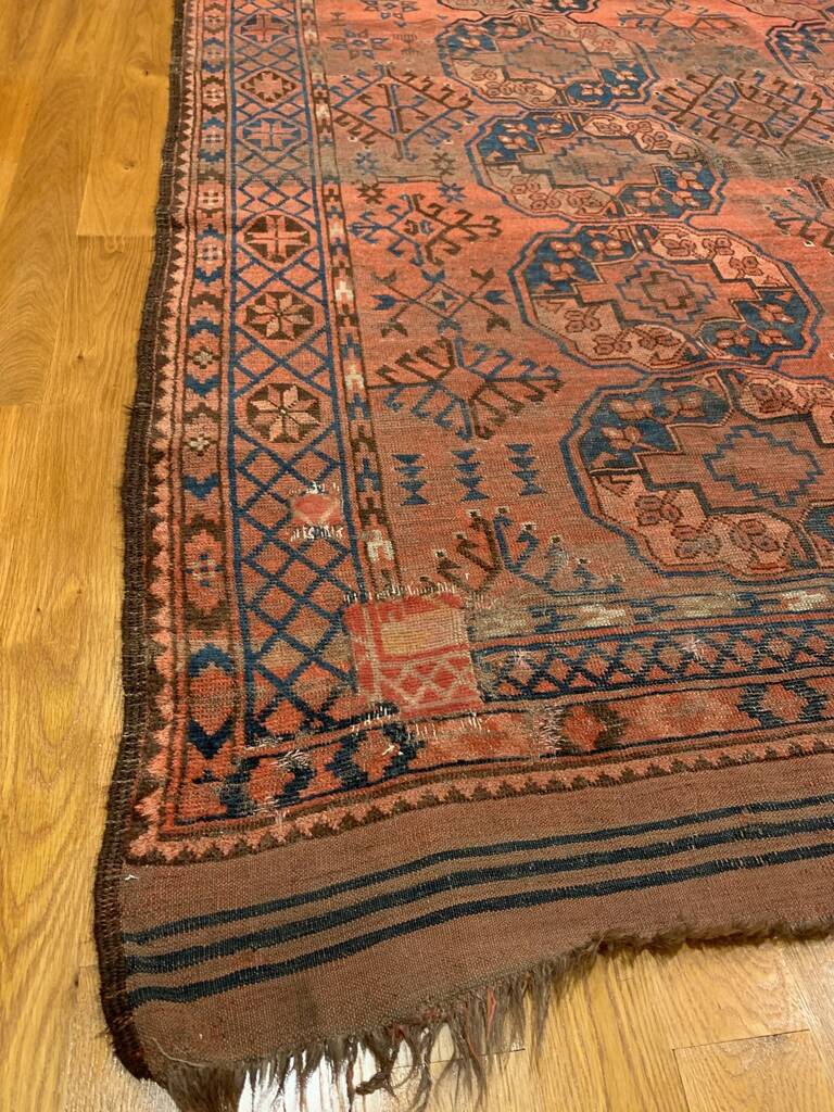 7&#39;0&quot; X 9&#39;3&quot; Antique Ersari Carpet