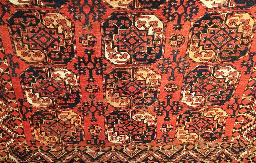6&#39;3&quot; X 8&#39;1&quot; Antique Ersari Main Carpet